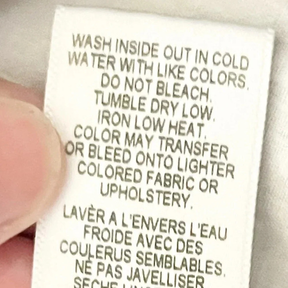 Frame Le Drew High Rise Bootcut Jeans in Cascade Blue Women's Waist Size 24 - Picture 9 of 9